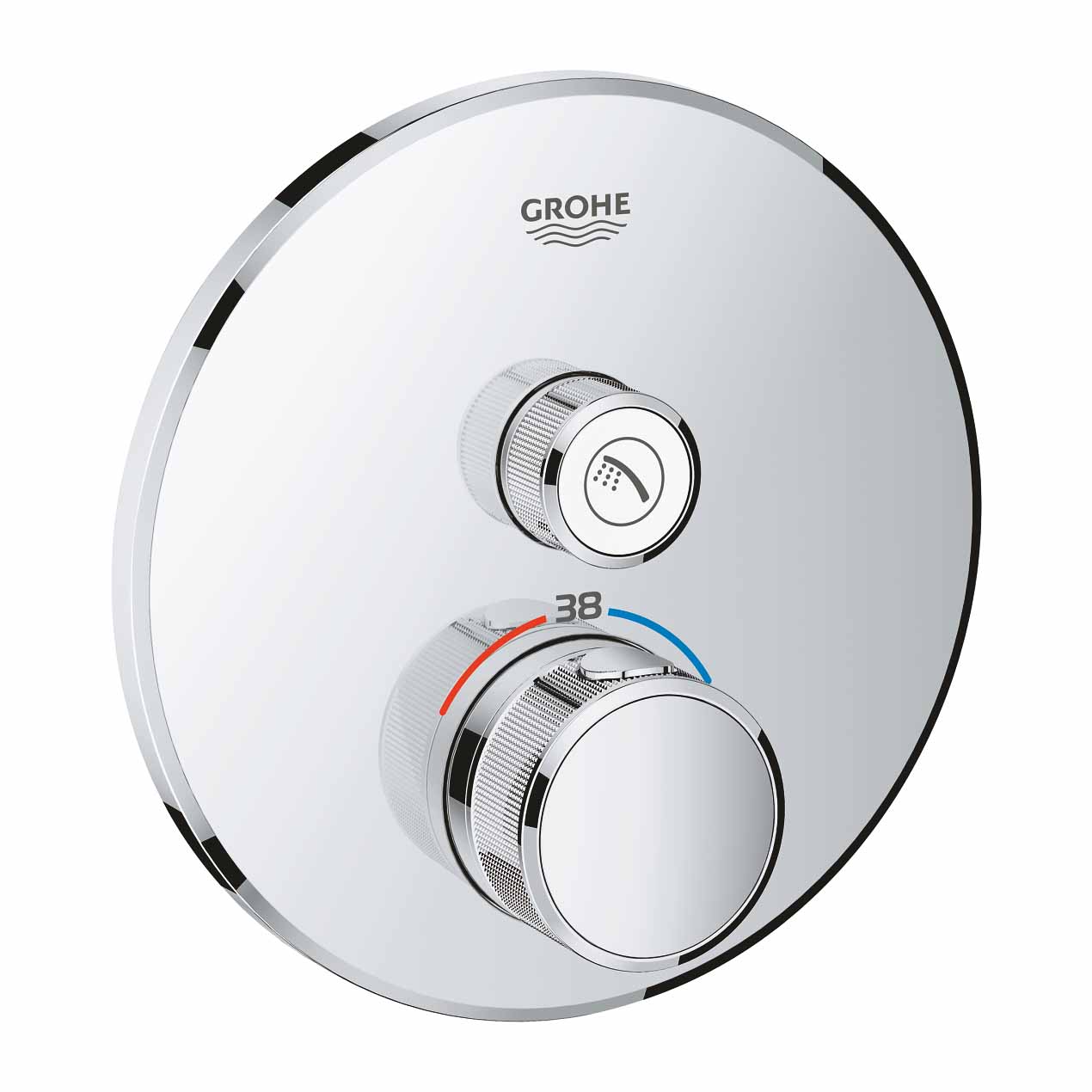 Van nhiệt độ kèm van khóa Grohtherm SmartControl GROHE 29118000