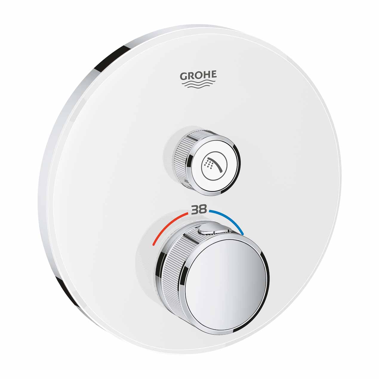 Van nhiệt độ kèm van khóa Grohtherm SmartControl GROHE 29150LS0