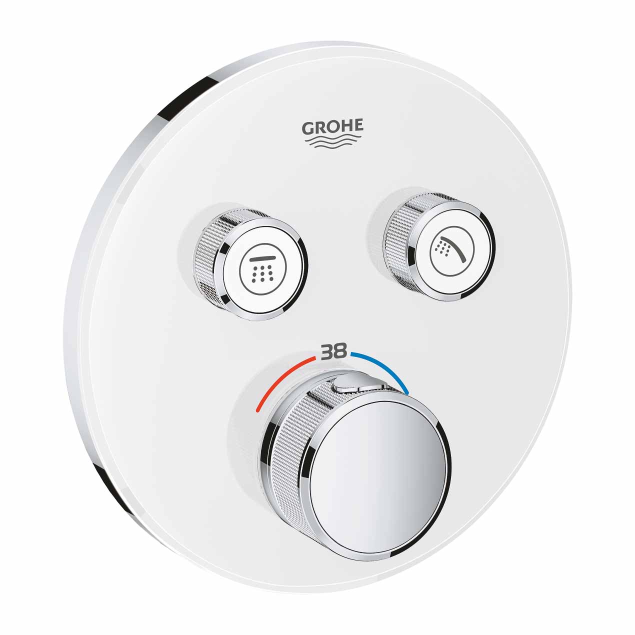 Van nhiệt độ kèm chuyển hướng 2 đường Grohtherm SmartControl GROHE 29151LS0