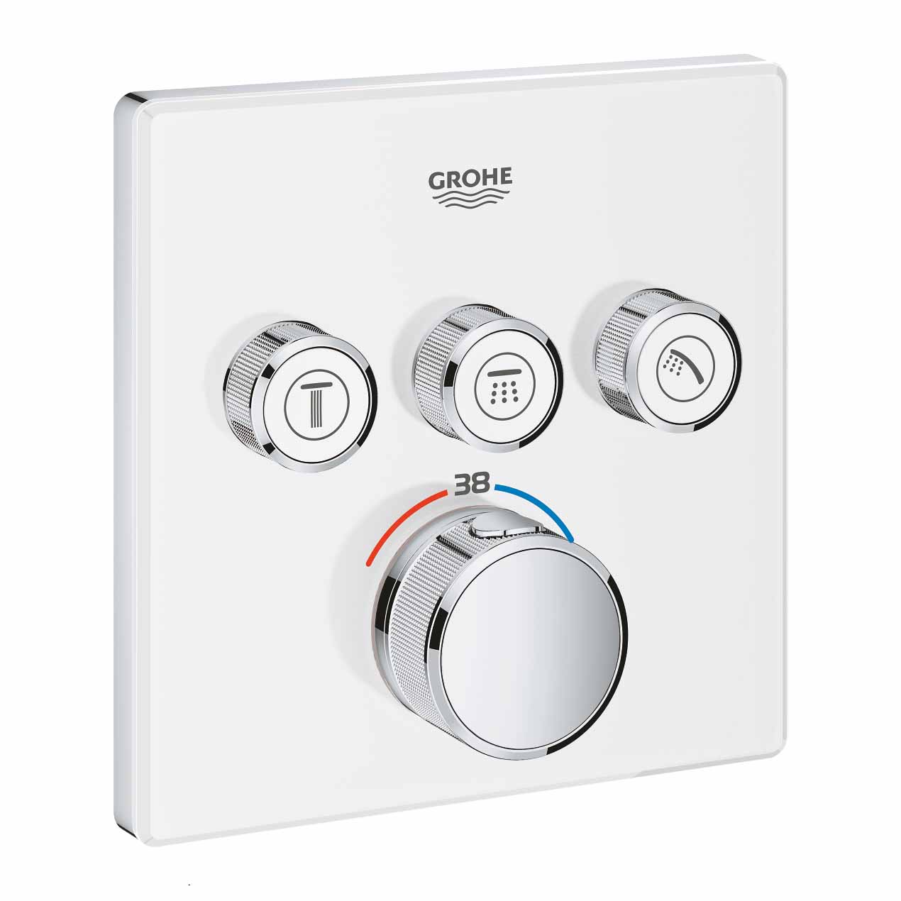 Van nhiệt độ kèm chuyển hướng 3 đường Grohtherm SmartControl GROHE 29157LS0