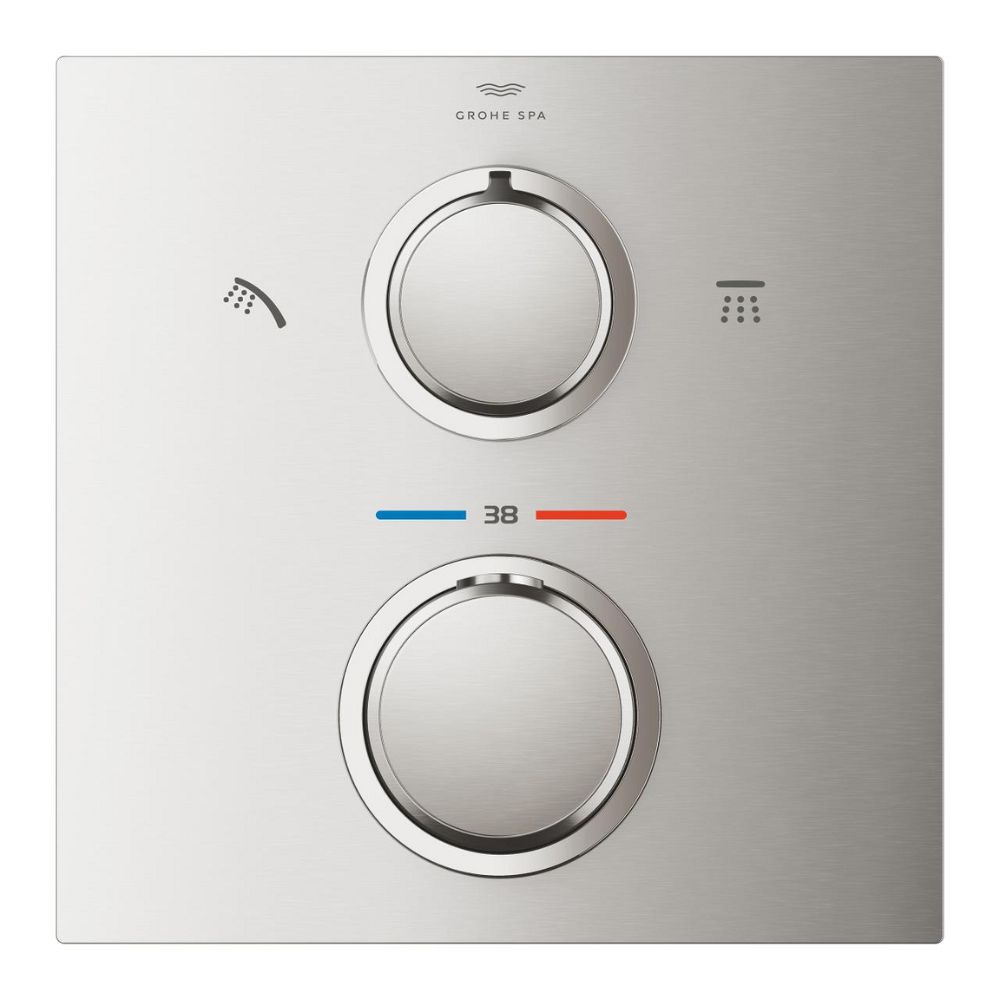 Van nhiệt độ kèm chuyển hướng 2 đường Allure GROHE 29181002