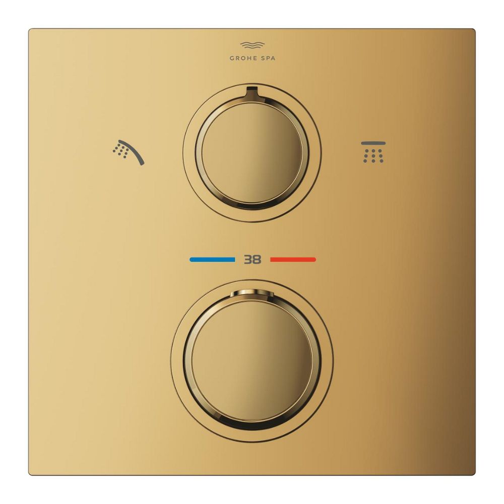 Van nhiệt độ kèm chuyển hướng 2 đường Allure GROHE 29181002