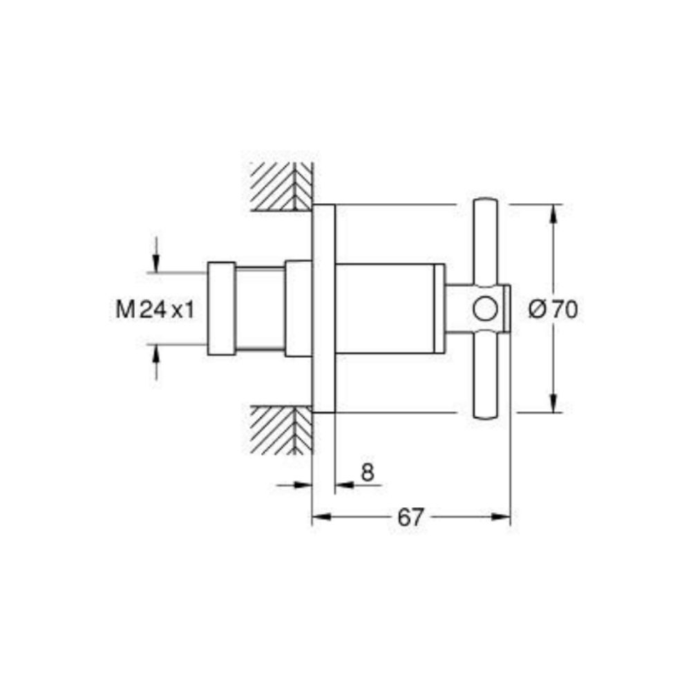 Van vặn Atrio GROHE 29396000
