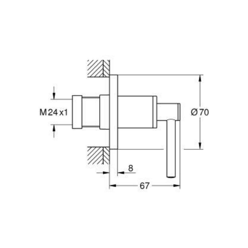 Van vặn Atrio GROHE 29397000