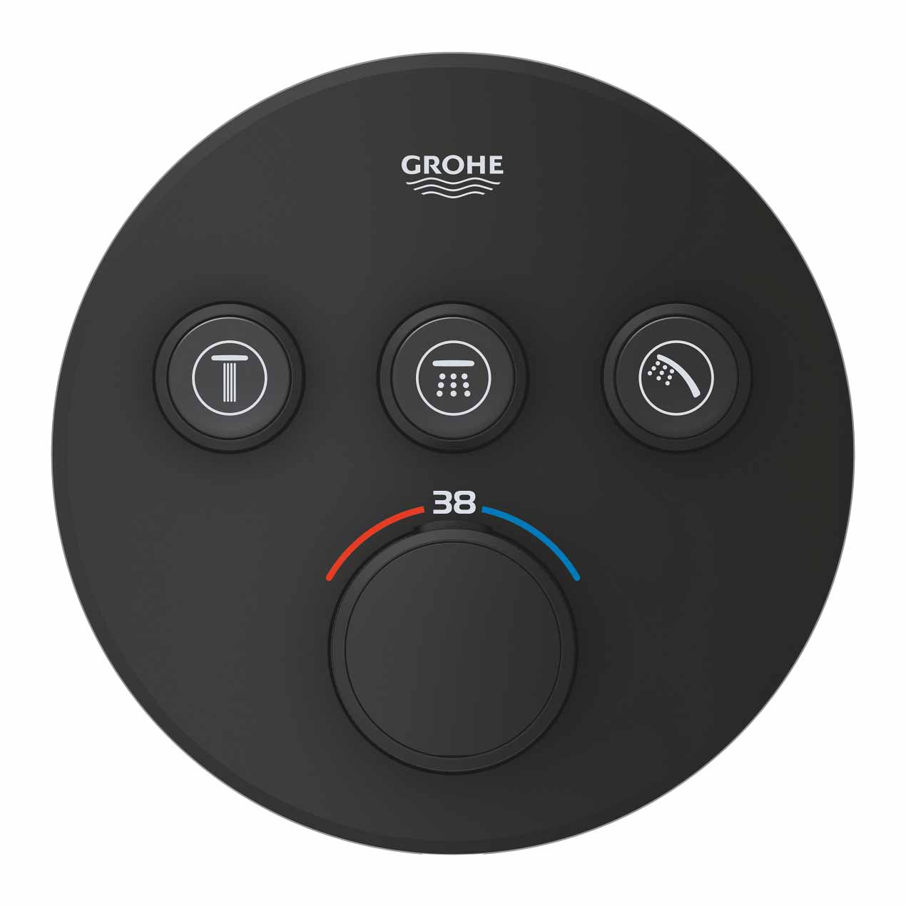 Van nhiệt độ kèm chuyển hướng 3 đường Grohtherm SmartControl GROHE 29508KF0