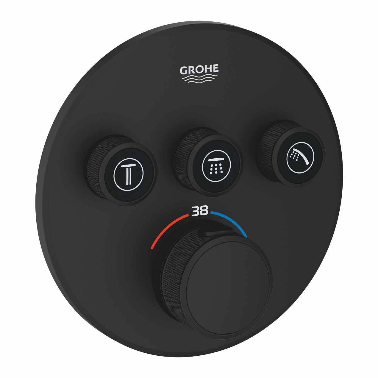 Van nhiệt độ kèm chuyển hướng 3 đường Grohtherm SmartControl GROHE 29508KF0