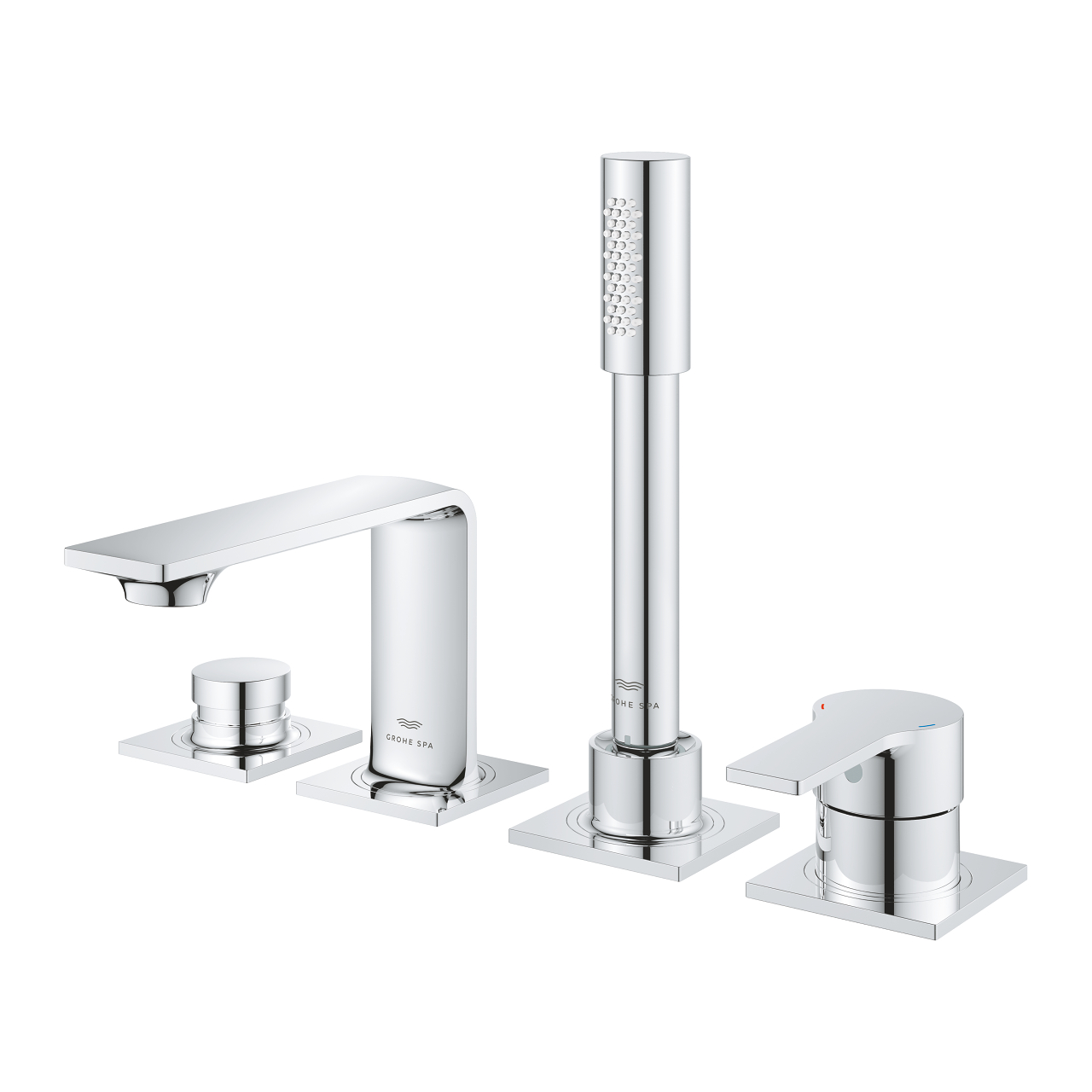Vòi bồn tắm 4 lỗ nóng lạnh kèm tay sen Allure GROHE 19316001