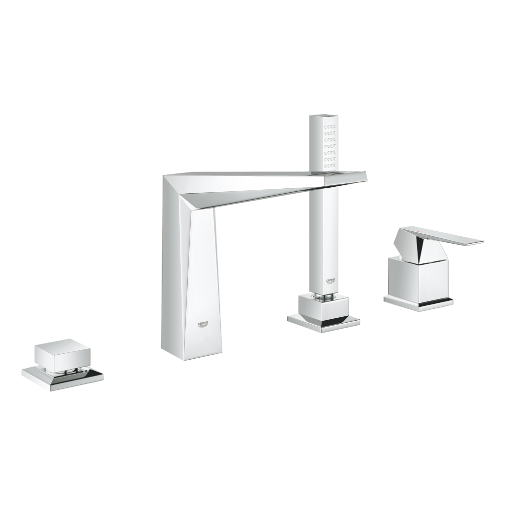 Vòi bồn tắm 4 lỗ nóng lạnh kèm tay sen Allure Brilliant GROHE 19787001