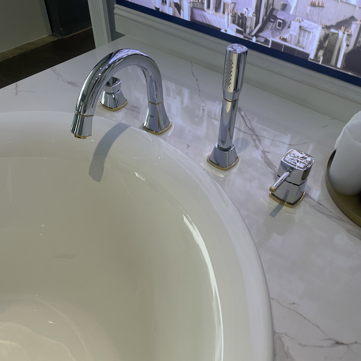 Bộ vòi xả bồn 4 lỗ Grandera GROHE 19936IG0