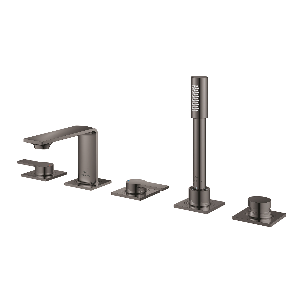 Vòi bồn tắm 5 lỗ nóng lạnh kèm tay sen Allure GROHE 25221001