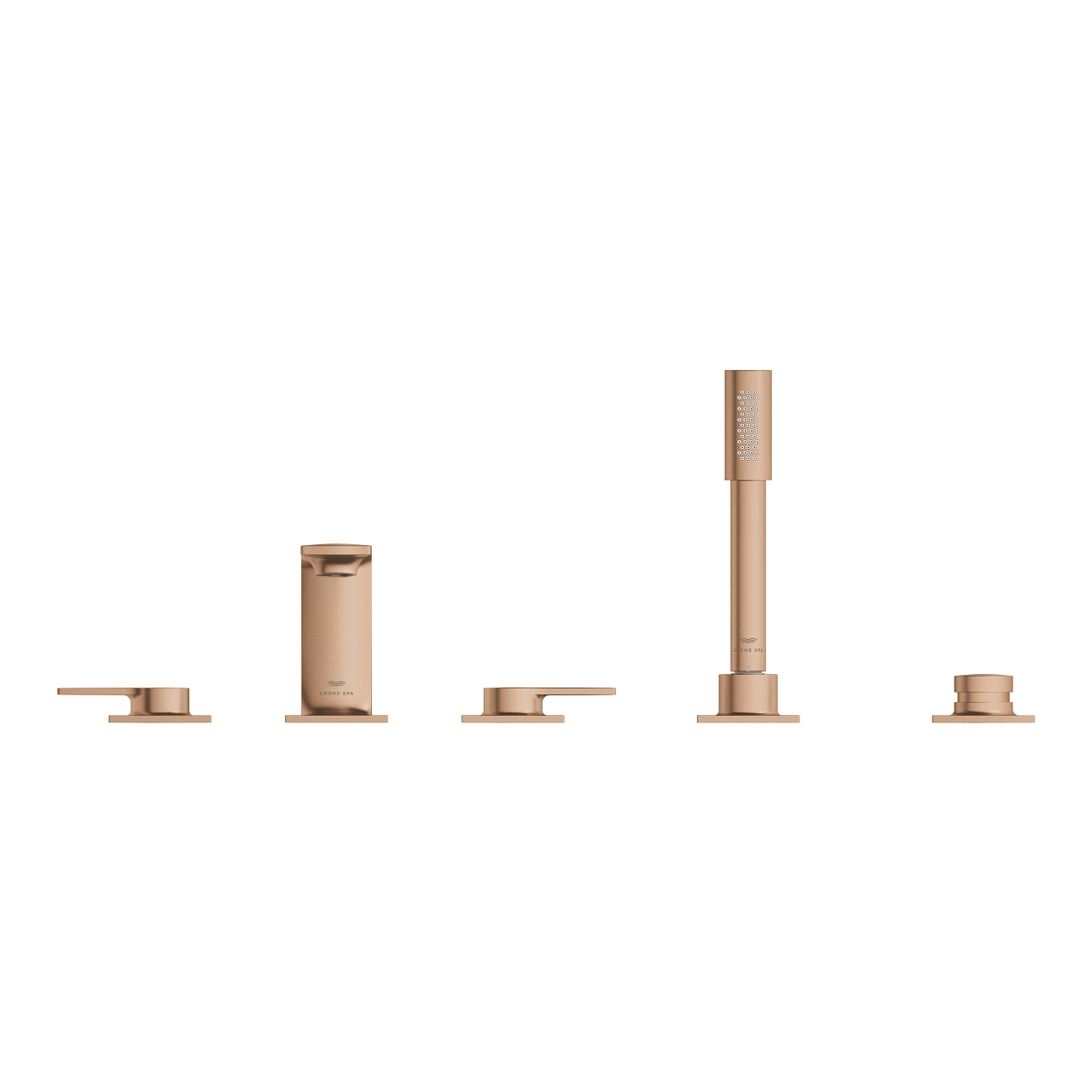 Vòi bồn tắm 5 lỗ nóng lạnh kèm tay sen Allure GROHE 25221001