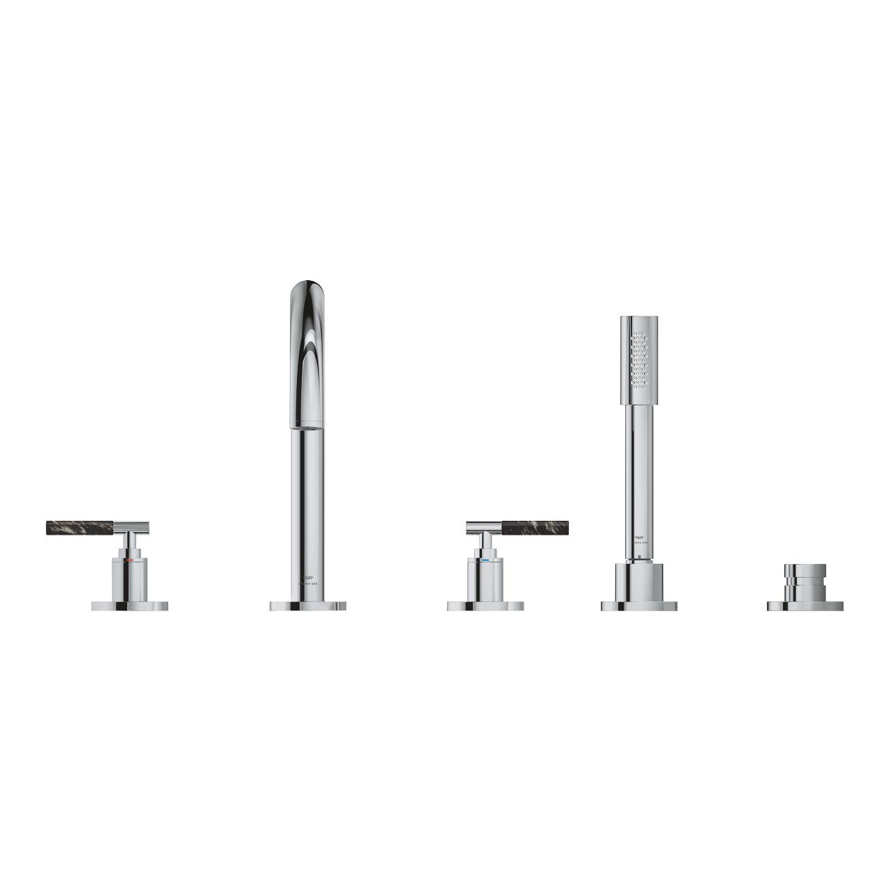 Vòi bồn tắm 5 lỗ nóng lạnh kèm tay sen Atrio GROHE 25224000