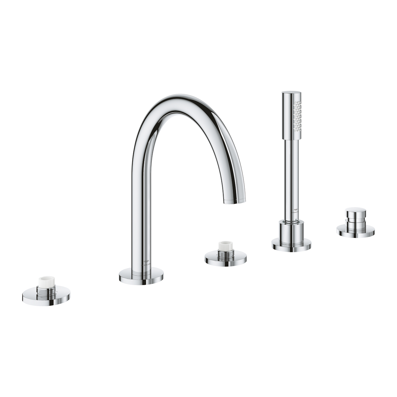 Vòi bồn tắm 5 lỗ nóng lạnh kèm tay sen Atrio GROHE 25224000