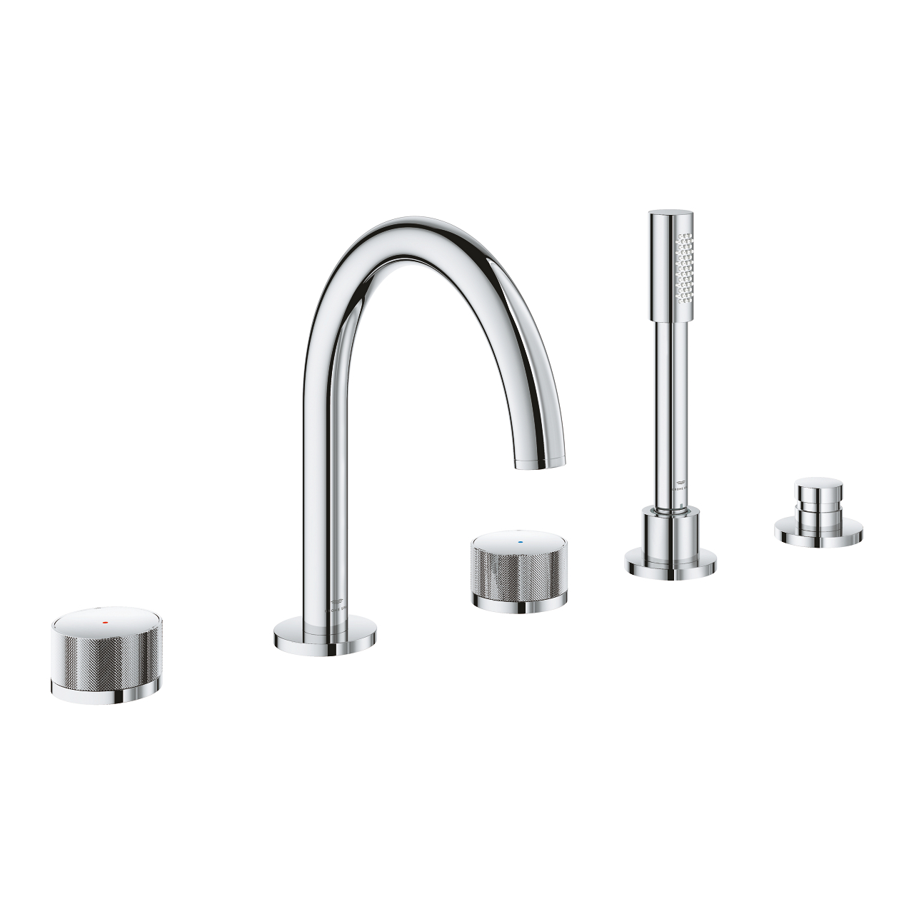 Vòi bồn tắm 5 lỗ nóng lạnh kèm tay sen Atrio GROHE 25226000