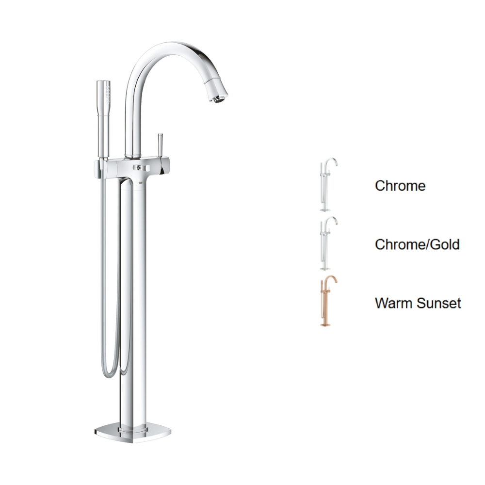 Vòi xả bồn tắm đặt sàn Grandera GROHE 23318IG0