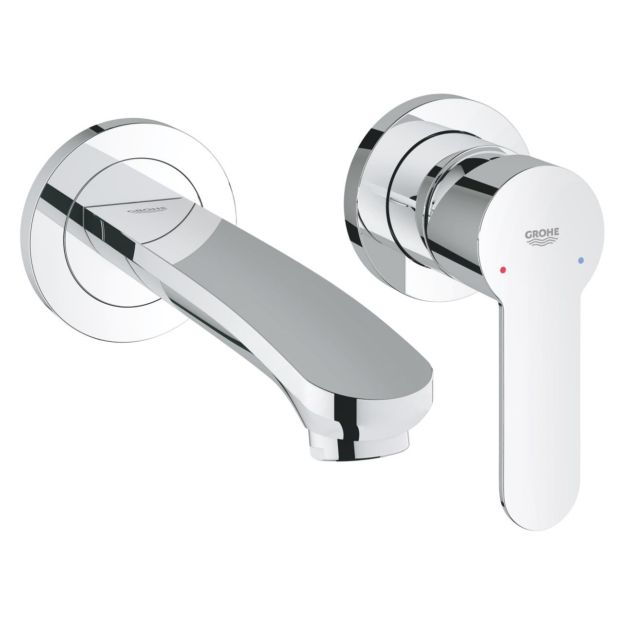 Vòi chậu gắn tường nóng lạnh 2 lỗ Eurostyle Cosmopolitan GROHE 19571002