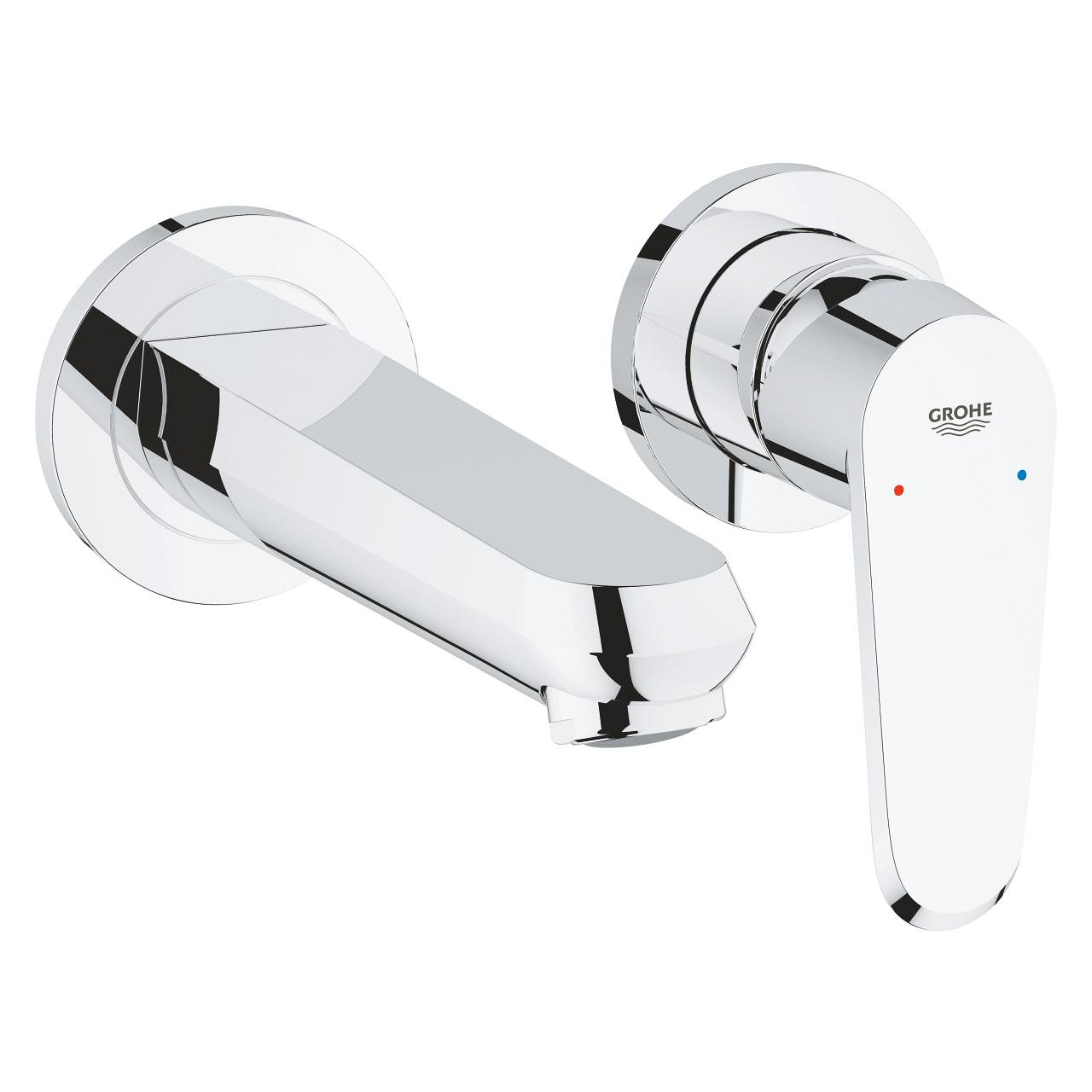 Vòi chậu gắn tường nóng lạnh 2 lỗ Eurodisc Cosmopolitan GROHE 19573002