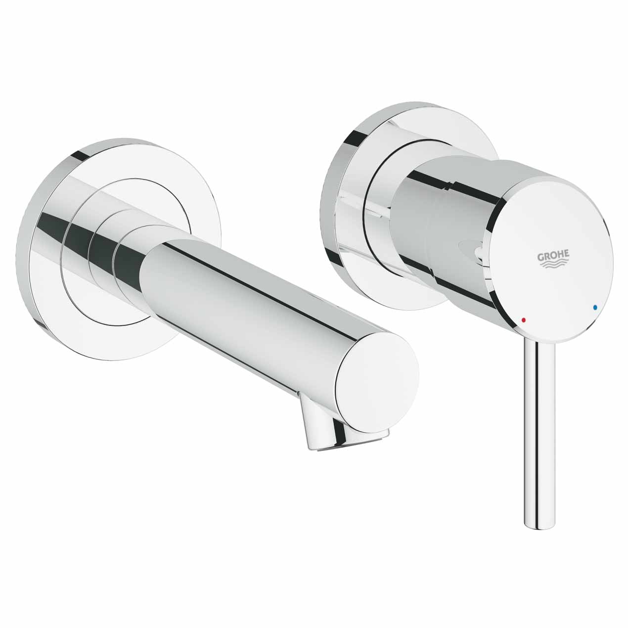 Vòi chậu gắn tường nóng lạnh 2 lỗ Concetto GROHE 19575001