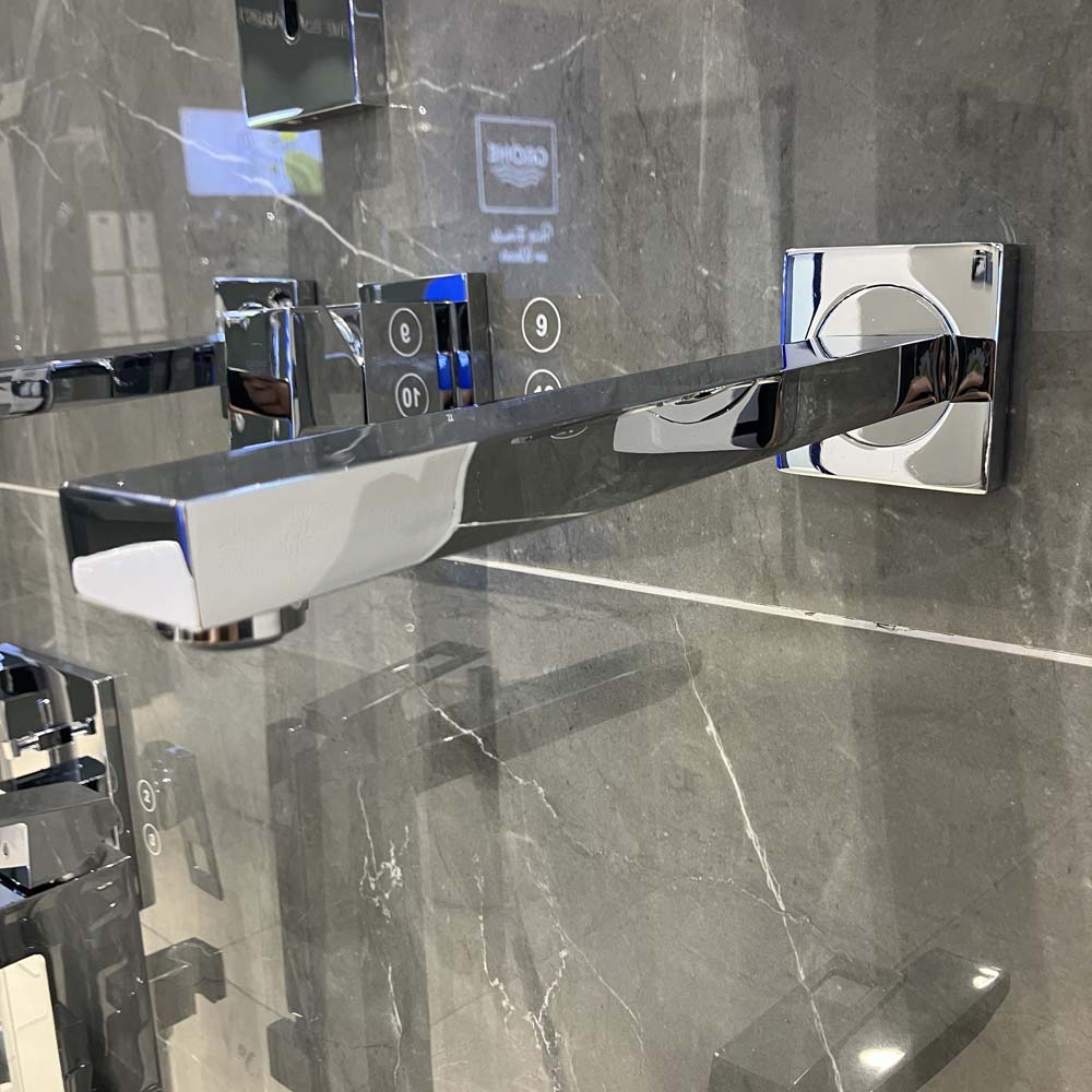 Vòi chậu gắn tường nóng lạnh 2 lỗ Eurocube Joy GROHE 19998000