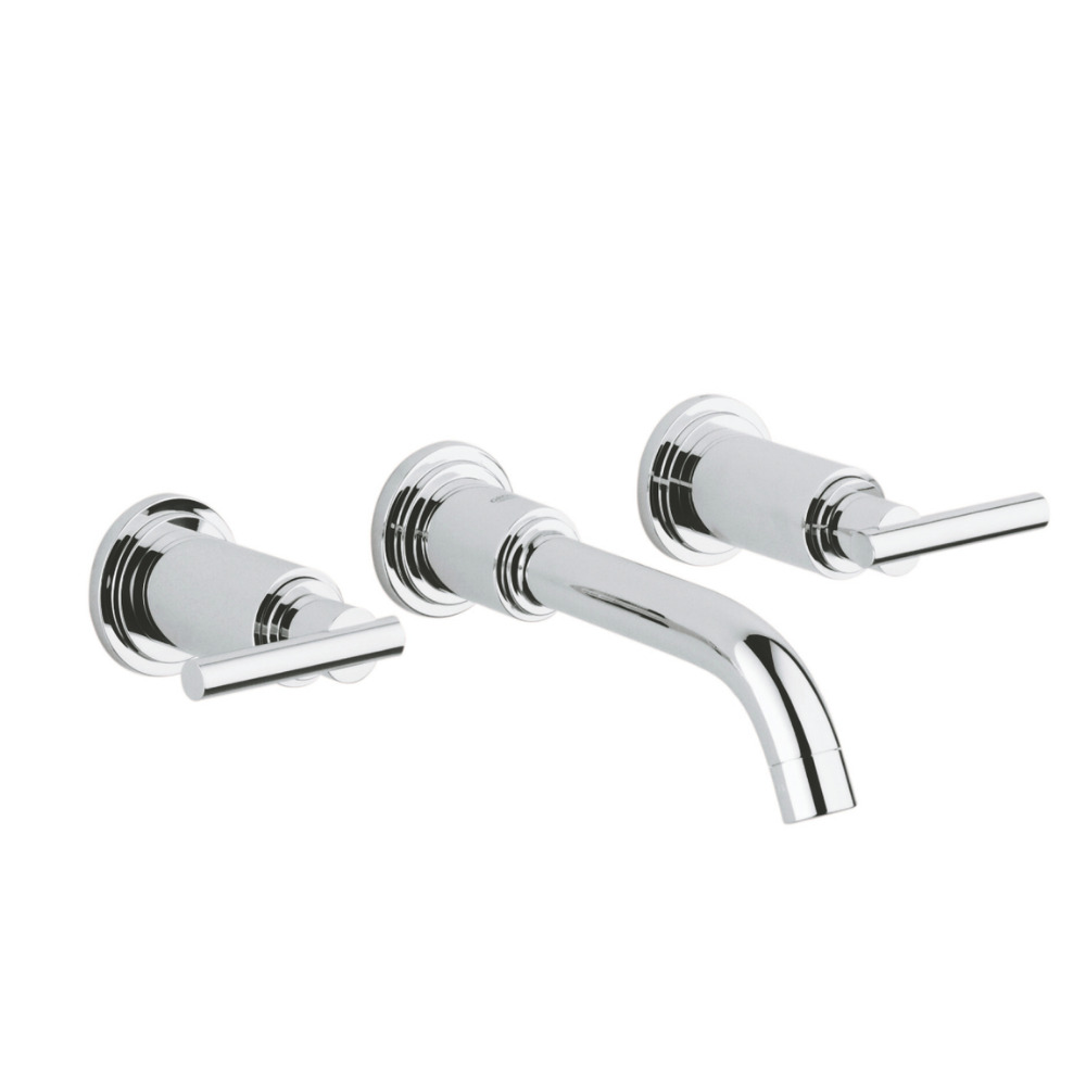 Vòi chậu gắn tường nóng lạnh 3 lỗ Atrio S-size GROHE 20169000