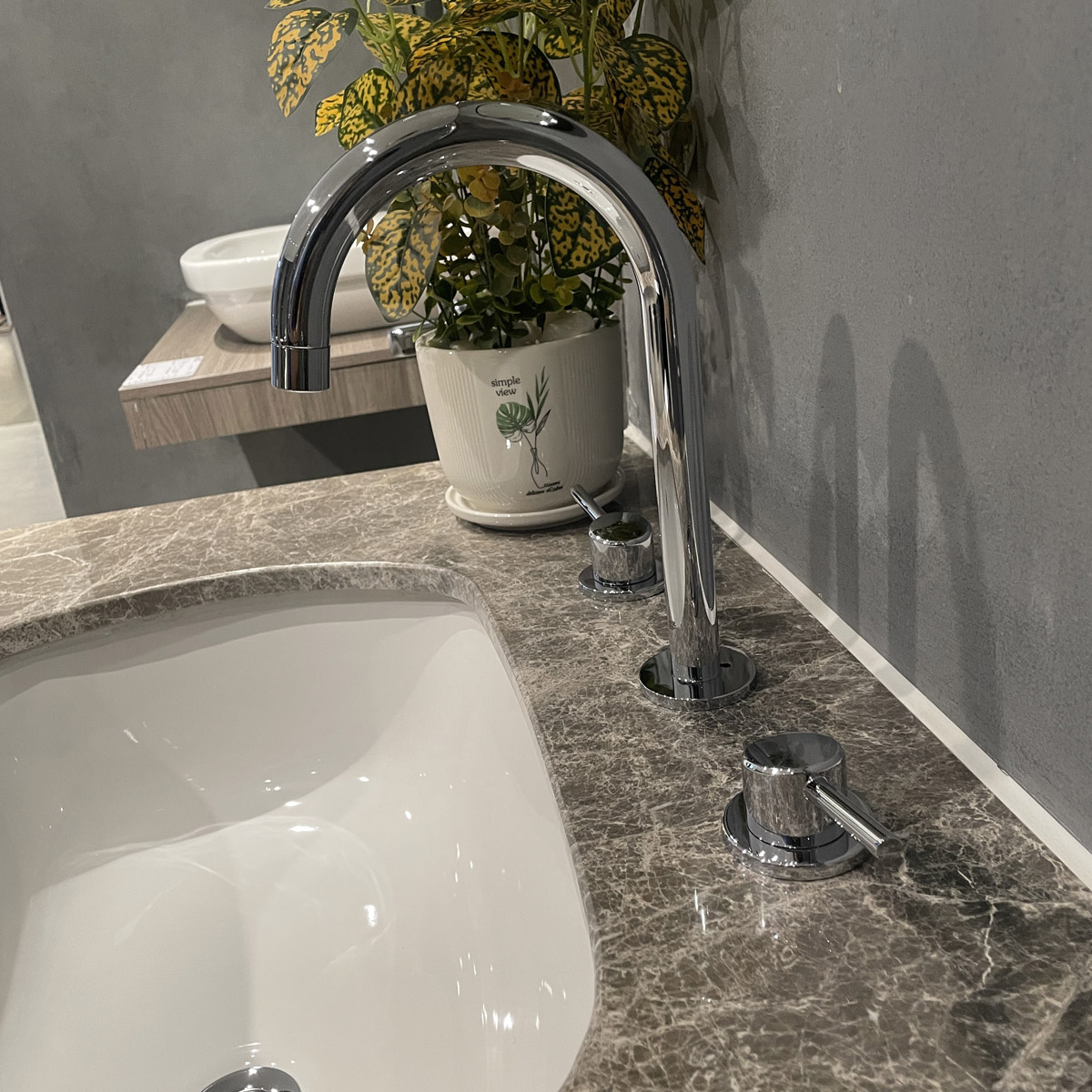 Vòi chậu nóng lạnh 3 lỗ Concetto GROHE 20216001