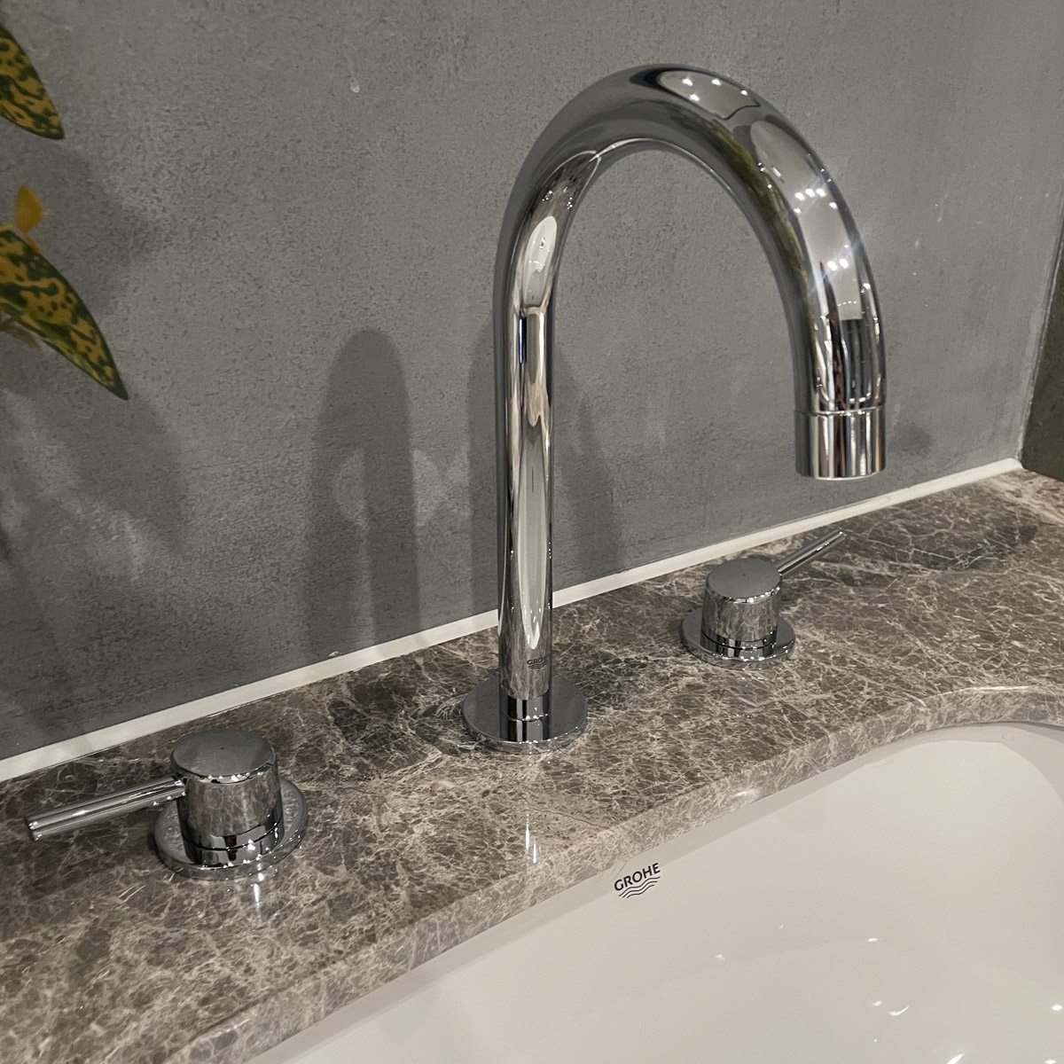 Vòi chậu nóng lạnh 3 lỗ Concetto GROHE 20216001