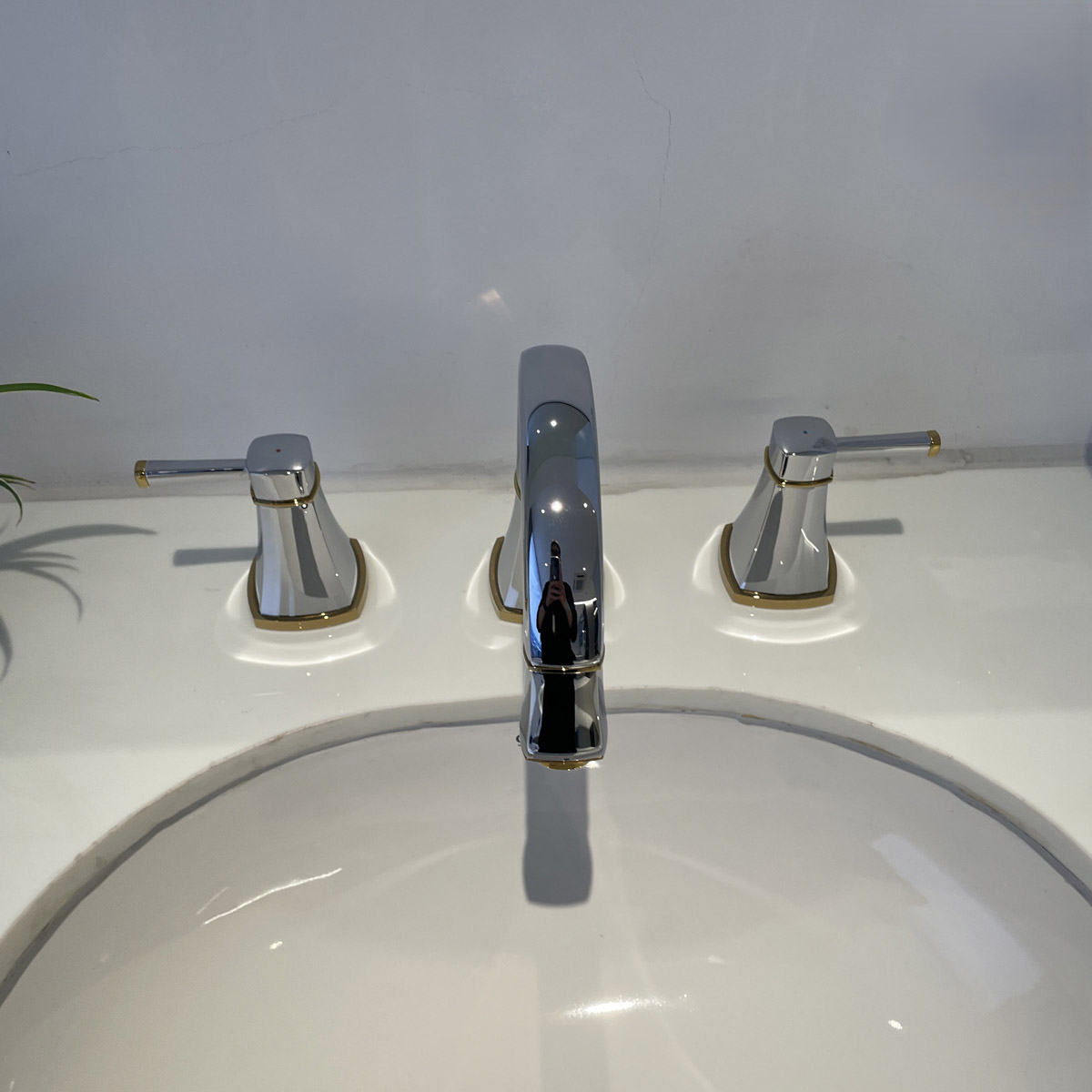 Vòi chậu nóng lạnh 3 lỗ thấp Grandera S-size GROHE 20417IG0