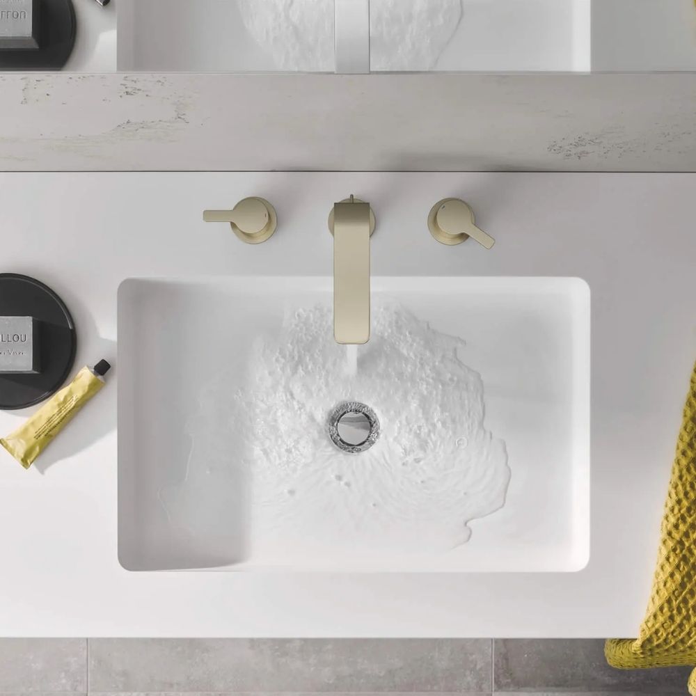 Vòi chậu nóng lạnh 3 lỗ Lineare M-size GROHE 20578ENA