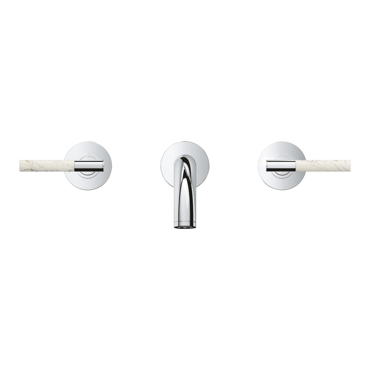 Vòi chậu nóng lạnh gắn tường 3 lỗ Atrio GROHE 20587000