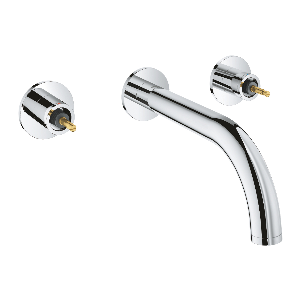 Vòi chậu nóng lạnh gắn tường 3 lỗ Atrio GROHE 20587000