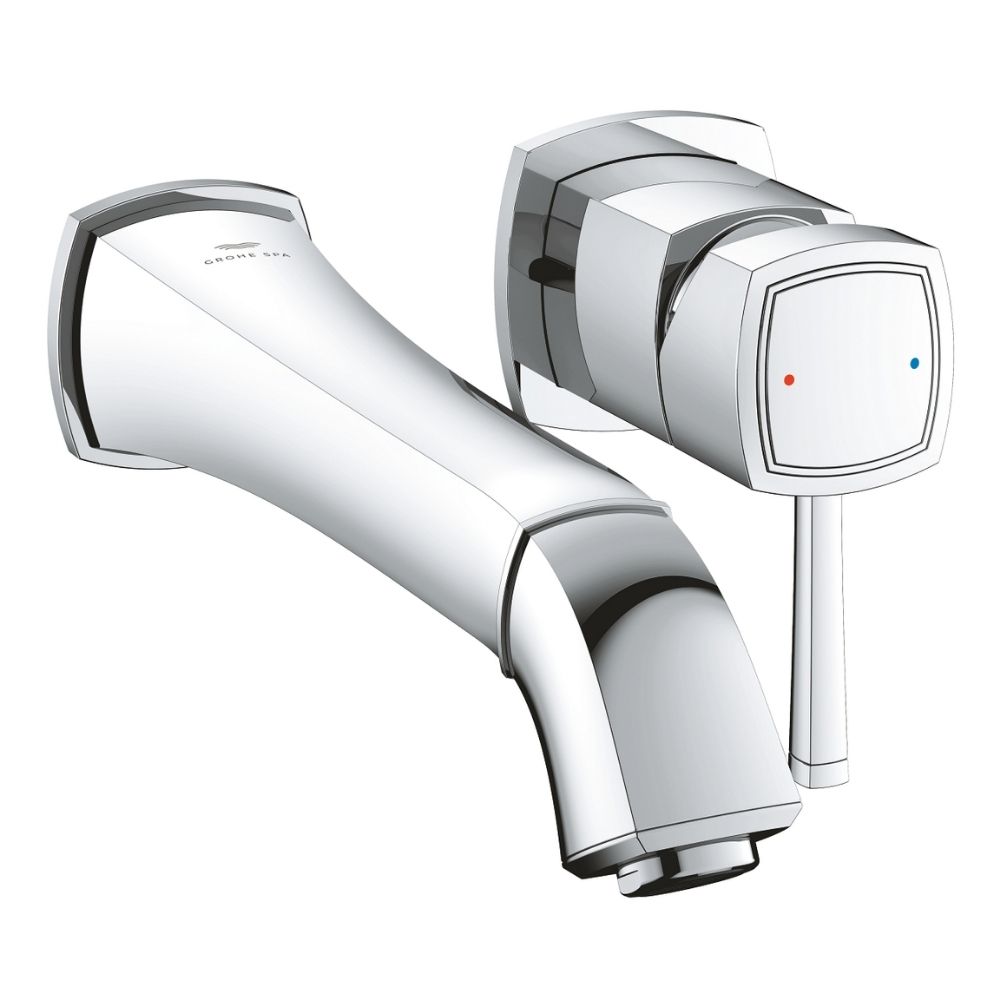 Vòi chậu gắn tường nóng lạnh 2 lỗ Grandera L-size GROHE 29417000