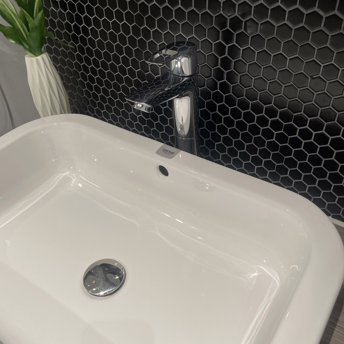 Vòi chậu nóng lạnh BauLoop XL-Size Grohe 32856001