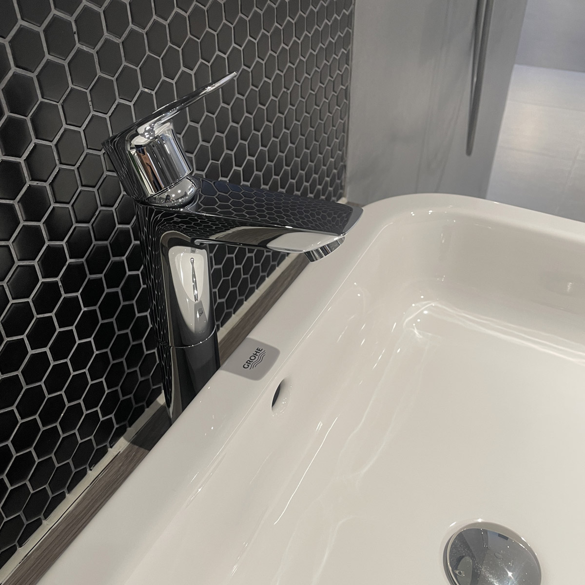 Vòi chậu nóng lạnh BauLoop XL-Size Grohe 32856001