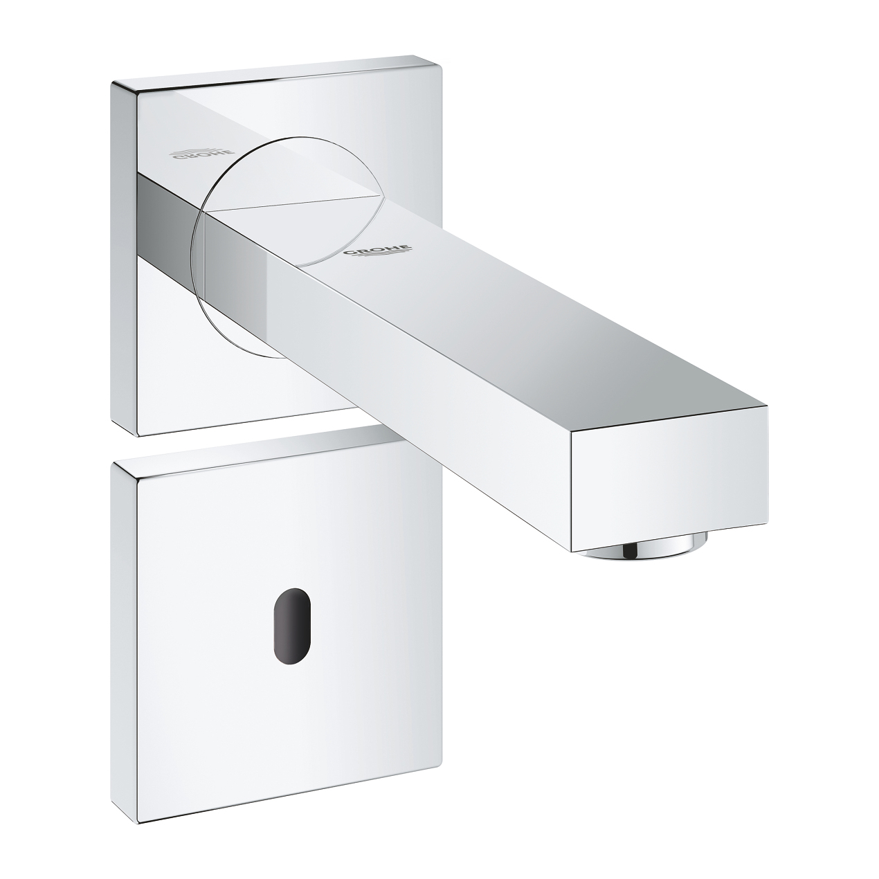 Vòi chậu cảm ứng gắn tường dùng pin Eurocube E GROHE 36442000