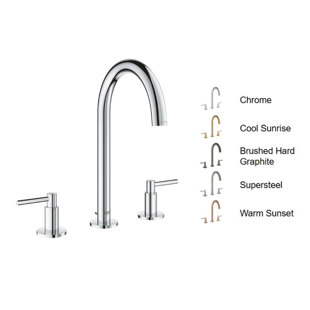 Vòi chậu nóng lạnh 3 lỗ Atrio GROHE 20009003