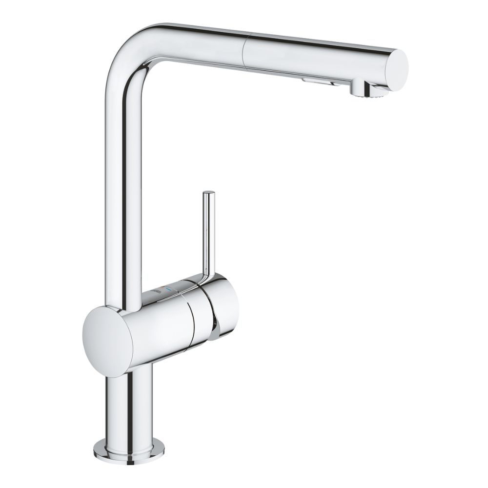 Vòi bếp dây rút nóng lạnh Minta GROHE 30300000