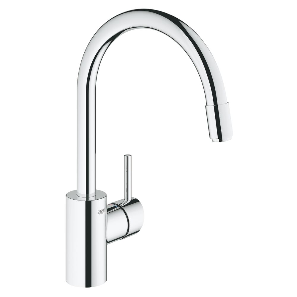 Vòi bếp dây rút nóng lạnh Concetto GROHE 31117001