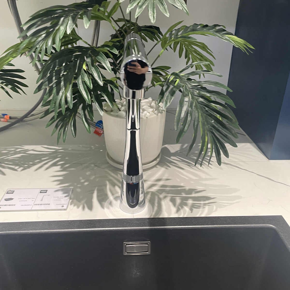 Vòi bếp dây rút nóng lạnh Zedra Smart Control GROHE 31593002