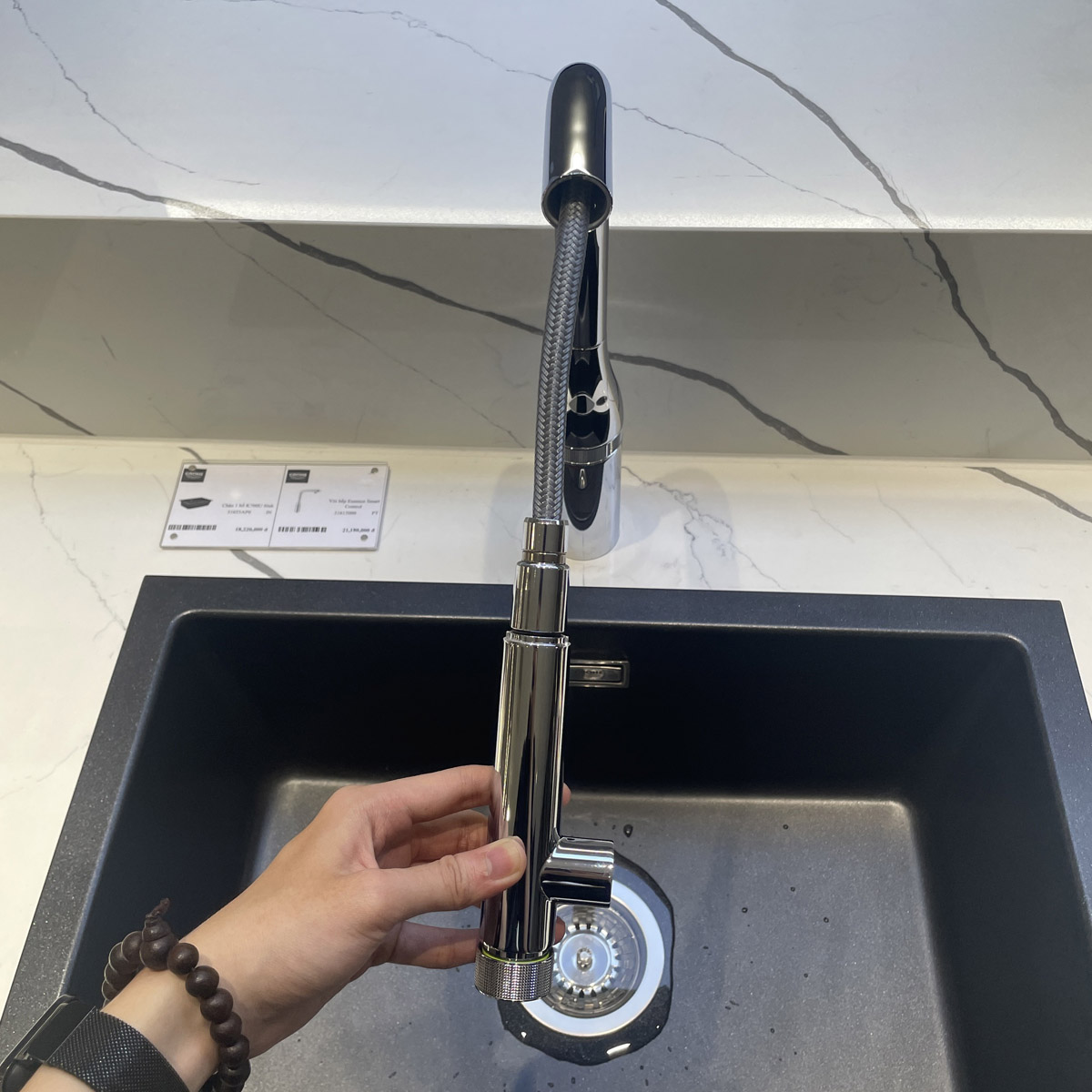 Vòi bếp nóng lạnh Essence SmartControl GROHE 31615000