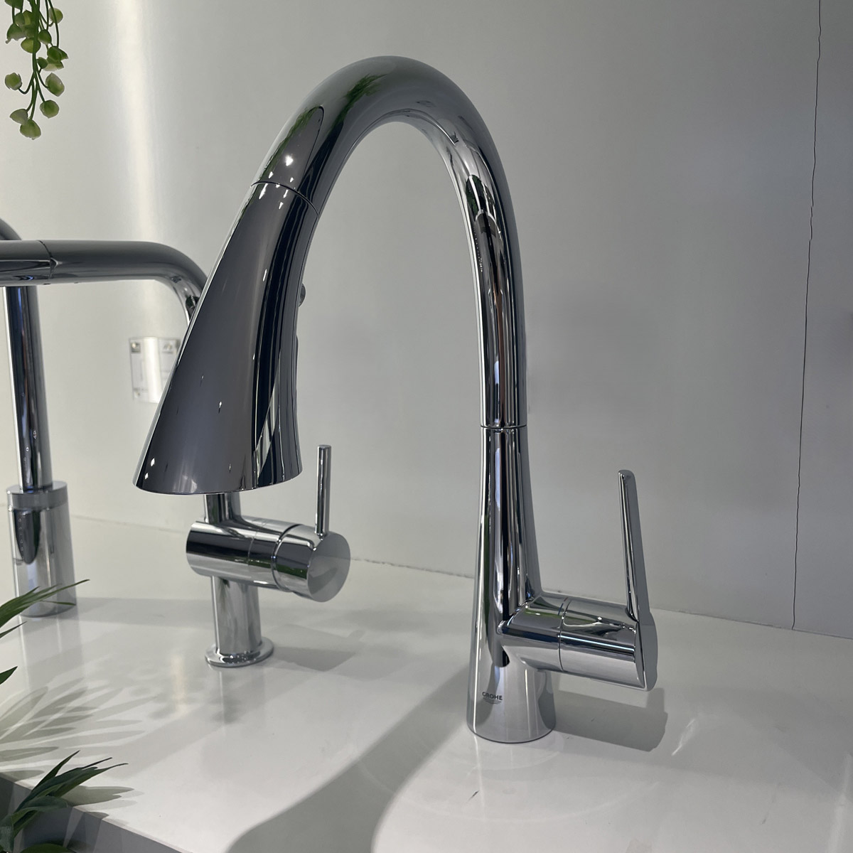 Vòi bếp dây rút nóng lạnh 2 chế độ phun Zedra GROHE 32294002