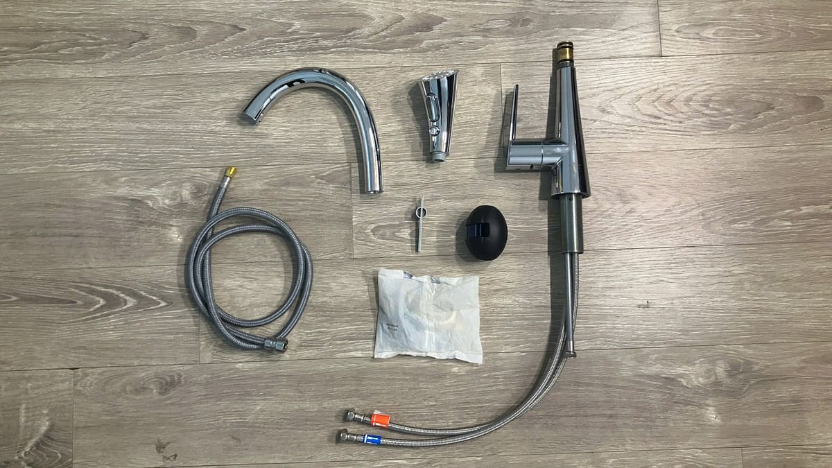 Vòi bếp dây rút nóng lạnh 2 chế độ phun Zedra GROHE 32294002