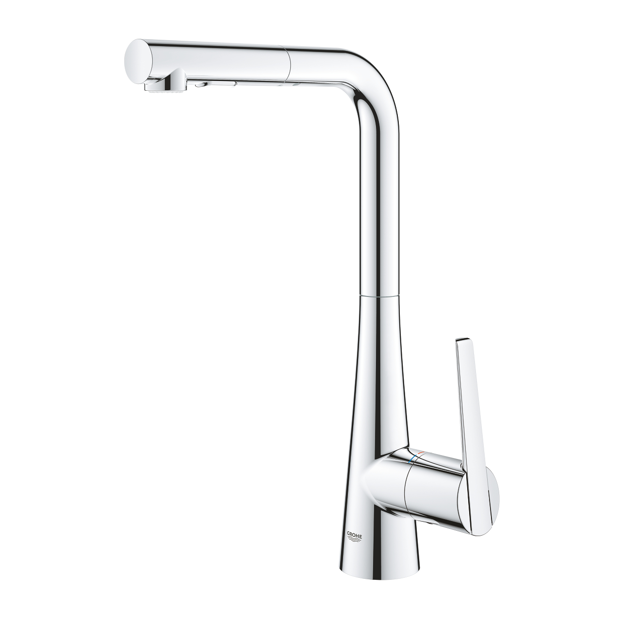Vòi bếp dây rút nóng lạnh Zedra GROHE 32553002