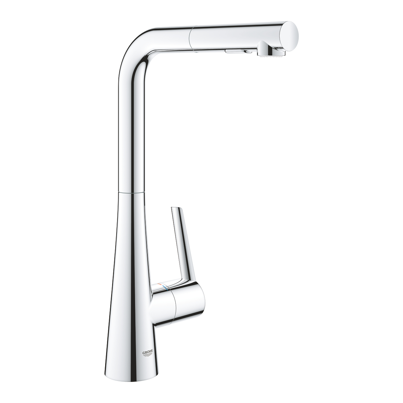 Vòi bếp dây rút nóng lạnh Zedra GROHE 32553002