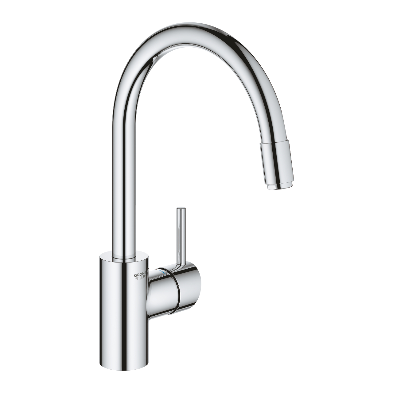 Vòi bếp dây rút nóng lạnh Concetto GROHE 32663003