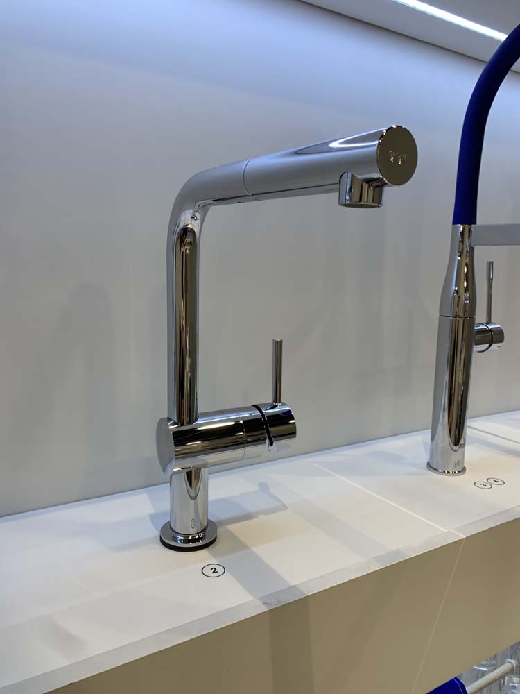 Vòi bếp dây rút nóng lạnh Concetto GROHE 32663003