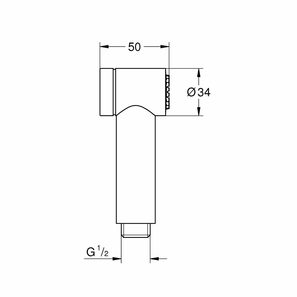 Đầu vòi xịt vệ sinh Sena Trigger Spray 35 GROHE 26328000