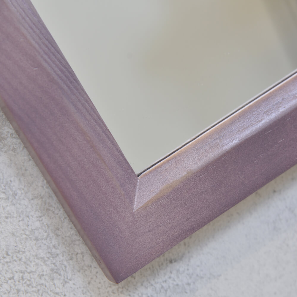 Gương khung gỗ thông sơn màu môn M.A.D (Mộc Anh Đào)