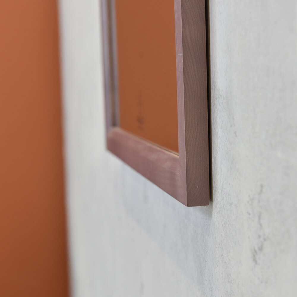 Gương khung gỗ thông sơn màu môn M.A.D (Mộc Anh Đào)