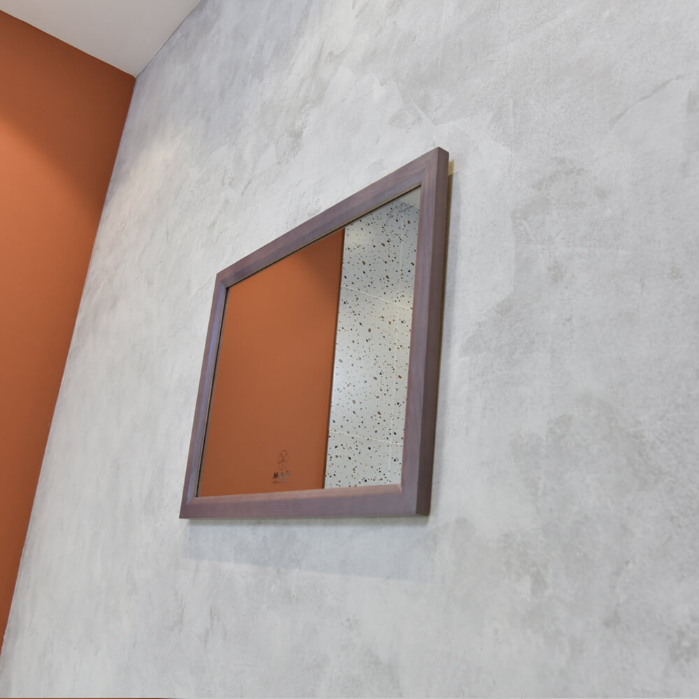 Gương khung gỗ thông sơn màu môn M.A.D (Mộc Anh Đào)