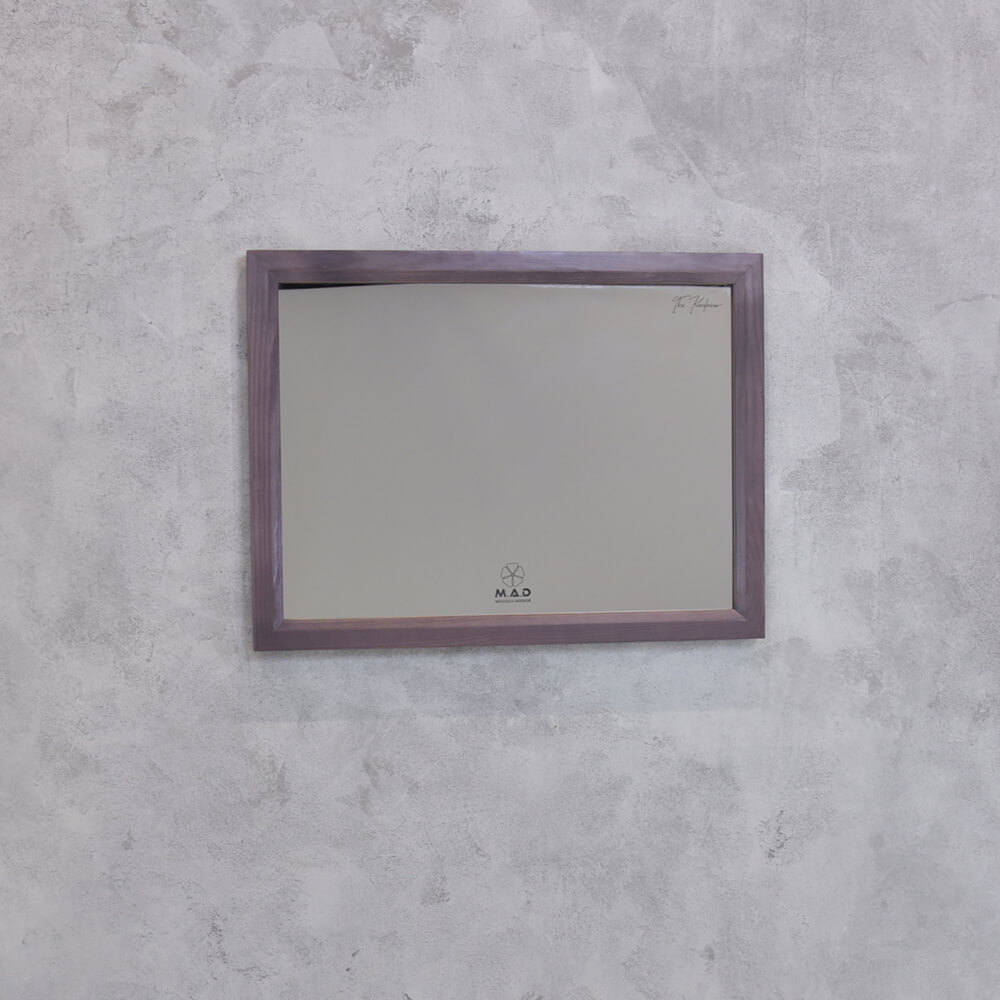 Gương khung gỗ thông sơn màu môn M.A.D (Mộc Anh Đào)